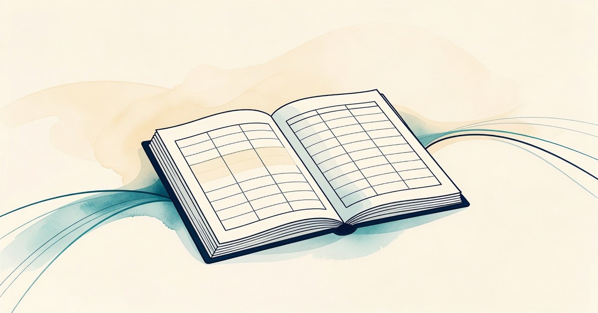 Agenda con una mañana marcada, sin horas legibles